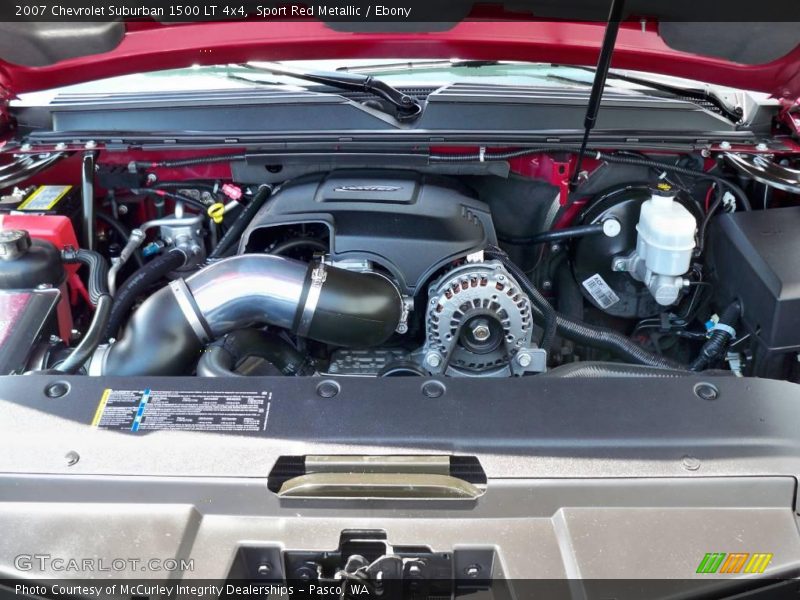 Sport Red Metallic / Ebony 2007 Chevrolet Suburban 1500 LT 4x4