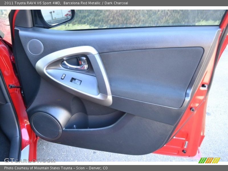 Barcelona Red Metallic / Dark Charcoal 2011 Toyota RAV4 V6 Sport 4WD