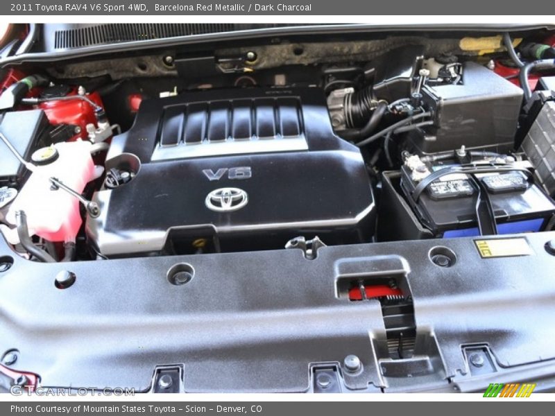 Barcelona Red Metallic / Dark Charcoal 2011 Toyota RAV4 V6 Sport 4WD