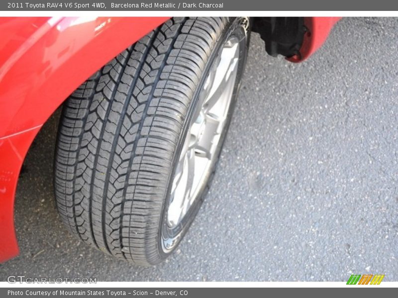 Barcelona Red Metallic / Dark Charcoal 2011 Toyota RAV4 V6 Sport 4WD