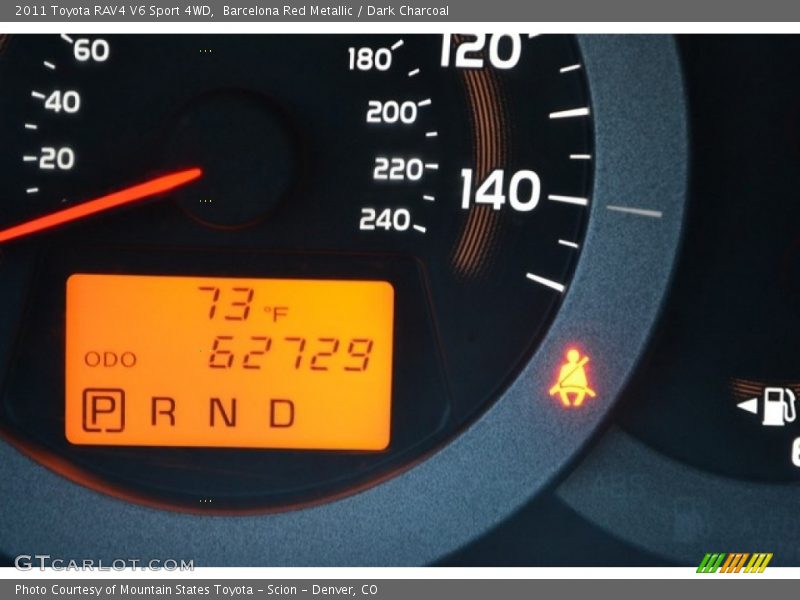 Barcelona Red Metallic / Dark Charcoal 2011 Toyota RAV4 V6 Sport 4WD