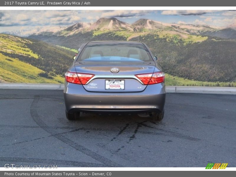 Predawn Gray Mica / Ash 2017 Toyota Camry LE