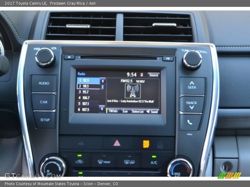 Predawn Gray Mica / Ash 2017 Toyota Camry LE