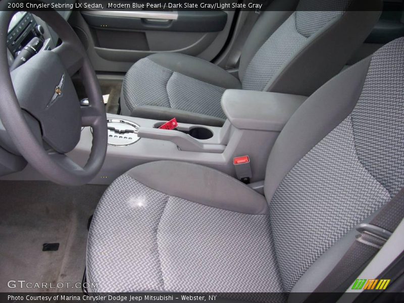 Modern Blue Pearl / Dark Slate Gray/Light Slate Gray 2008 Chrysler Sebring LX Sedan