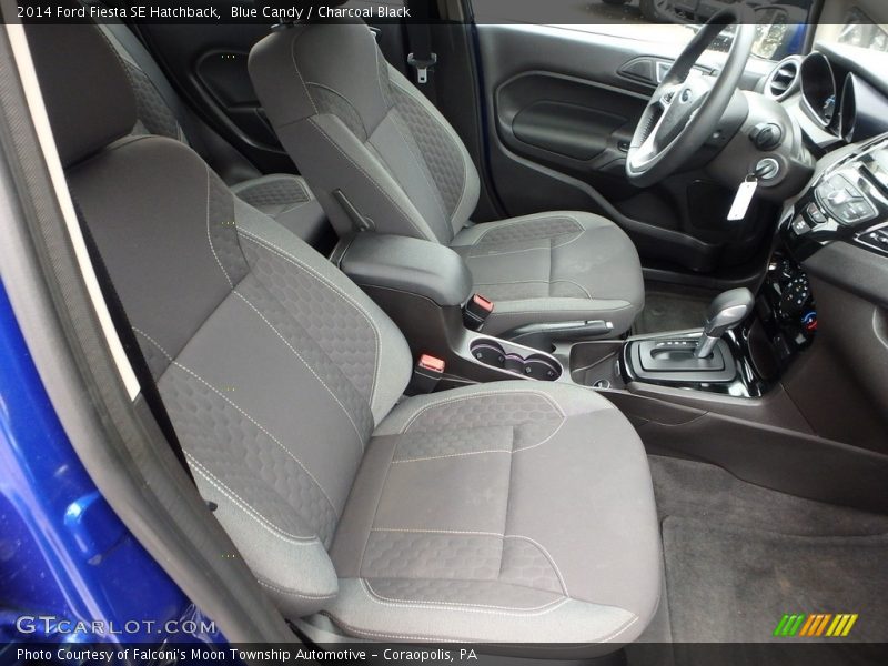 Blue Candy / Charcoal Black 2014 Ford Fiesta SE Hatchback