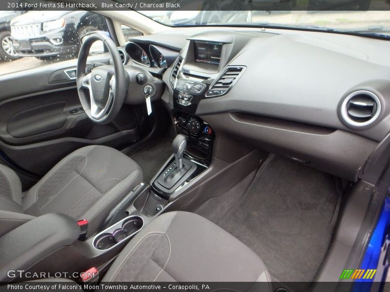Blue Candy / Charcoal Black 2014 Ford Fiesta SE Hatchback