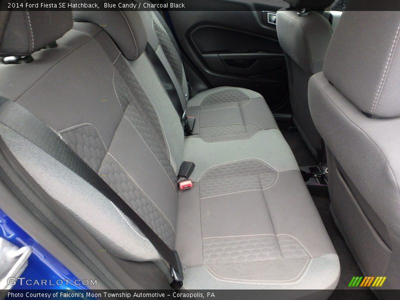 Blue Candy / Charcoal Black 2014 Ford Fiesta SE Hatchback