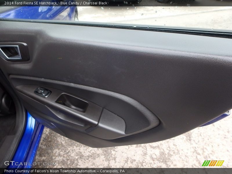 Blue Candy / Charcoal Black 2014 Ford Fiesta SE Hatchback