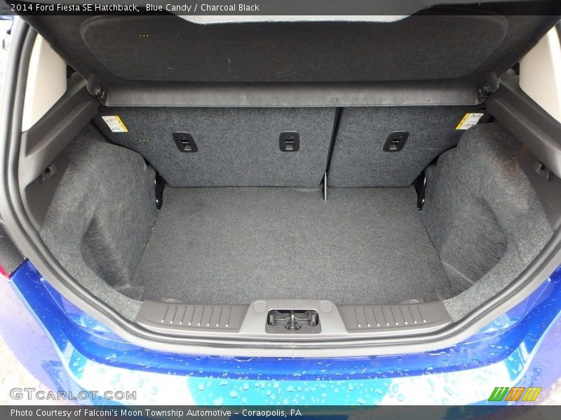 Blue Candy / Charcoal Black 2014 Ford Fiesta SE Hatchback