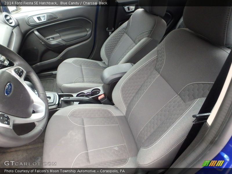 Blue Candy / Charcoal Black 2014 Ford Fiesta SE Hatchback