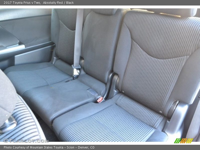 Absolutly Red / Black 2017 Toyota Prius v Two