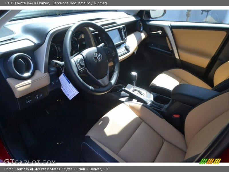Barcelona Red Metallic / Nutmeg 2016 Toyota RAV4 Limited