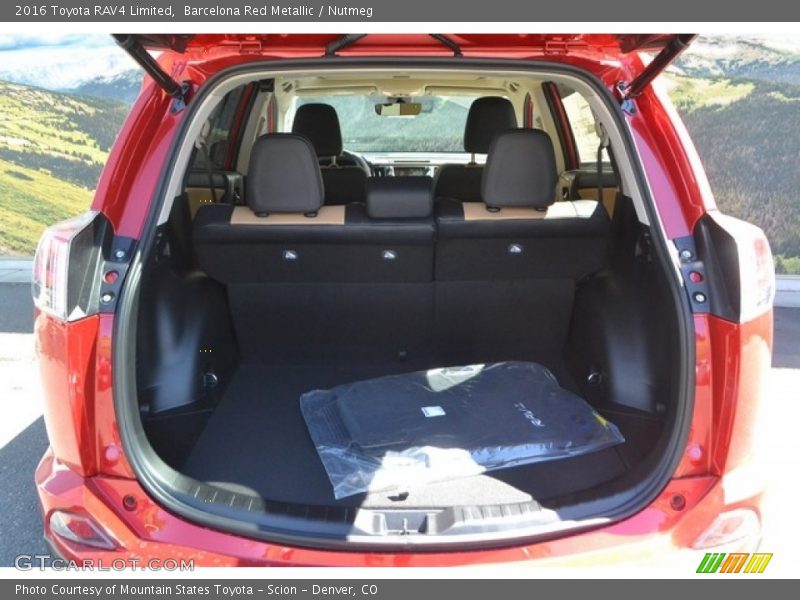 Barcelona Red Metallic / Nutmeg 2016 Toyota RAV4 Limited