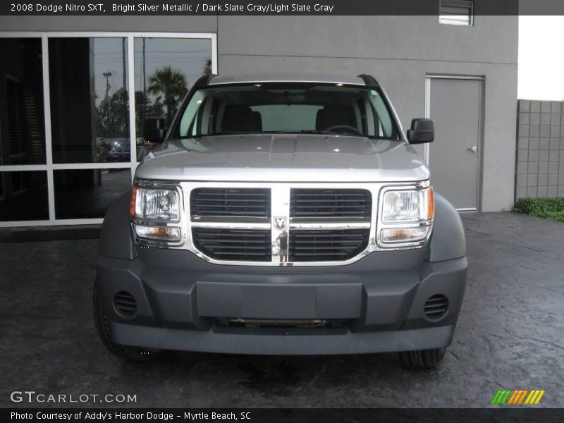 Bright Silver Metallic / Dark Slate Gray/Light Slate Gray 2008 Dodge Nitro SXT
