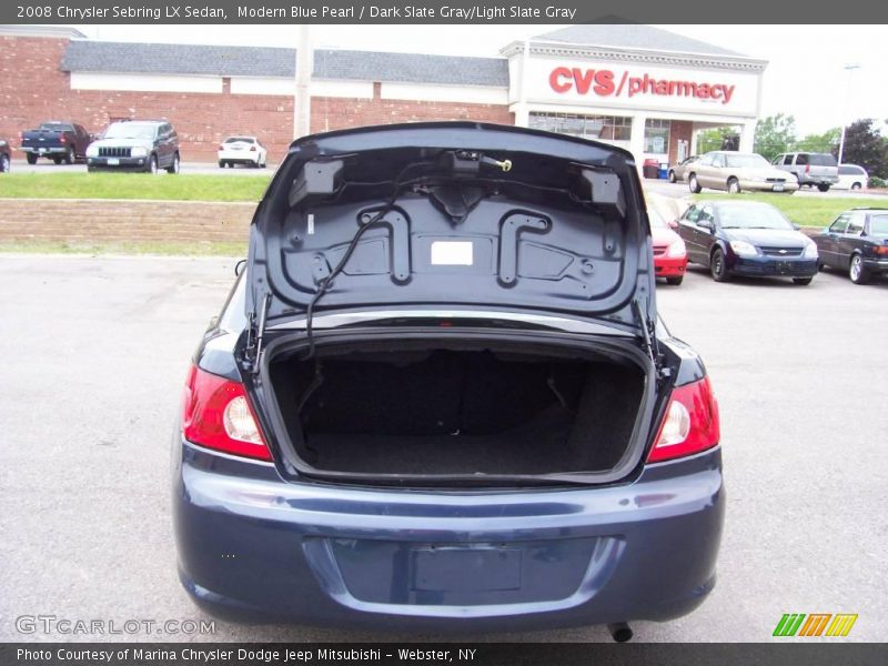 Modern Blue Pearl / Dark Slate Gray/Light Slate Gray 2008 Chrysler Sebring LX Sedan