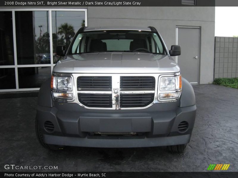 Bright Silver Metallic / Dark Slate Gray/Light Slate Gray 2008 Dodge Nitro SXT