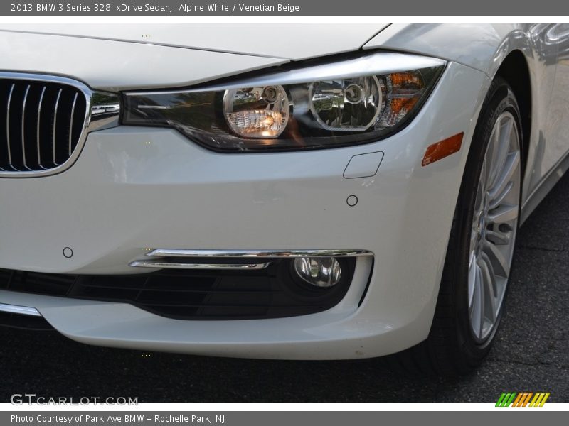 Alpine White / Venetian Beige 2013 BMW 3 Series 328i xDrive Sedan