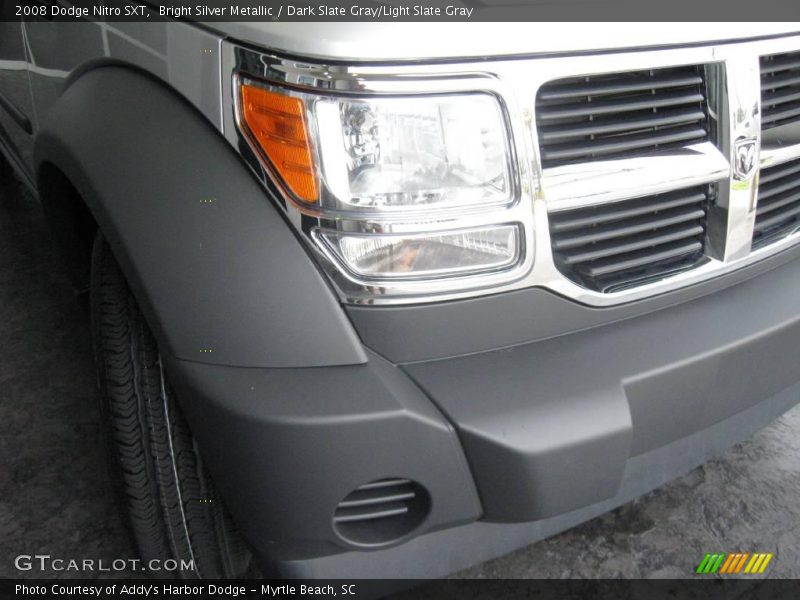 Bright Silver Metallic / Dark Slate Gray/Light Slate Gray 2008 Dodge Nitro SXT