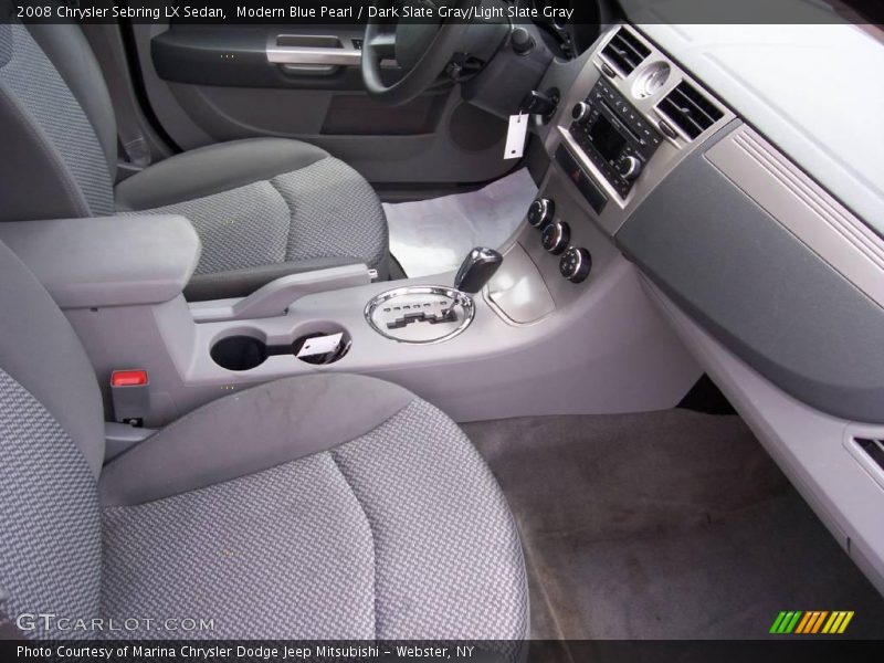 Modern Blue Pearl / Dark Slate Gray/Light Slate Gray 2008 Chrysler Sebring LX Sedan