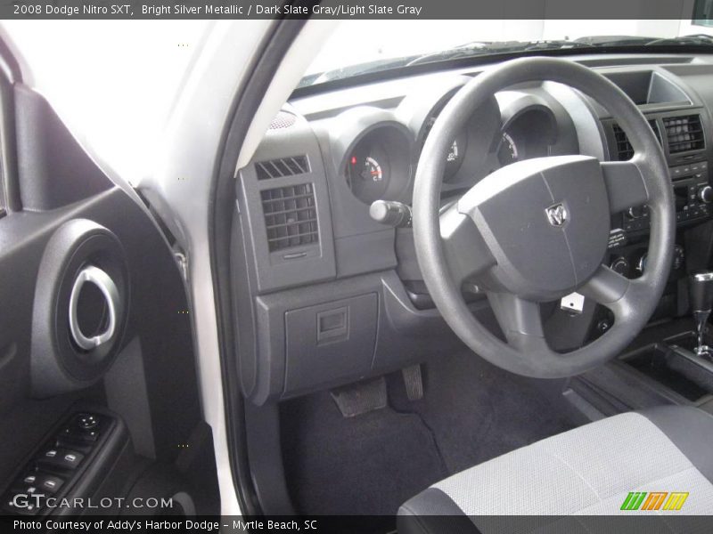 Bright Silver Metallic / Dark Slate Gray/Light Slate Gray 2008 Dodge Nitro SXT