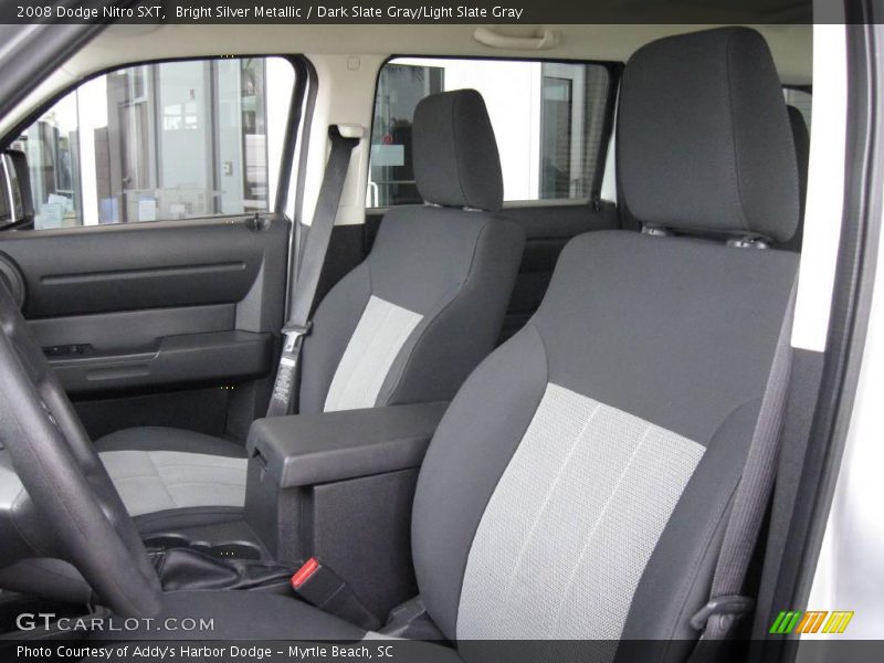 Bright Silver Metallic / Dark Slate Gray/Light Slate Gray 2008 Dodge Nitro SXT
