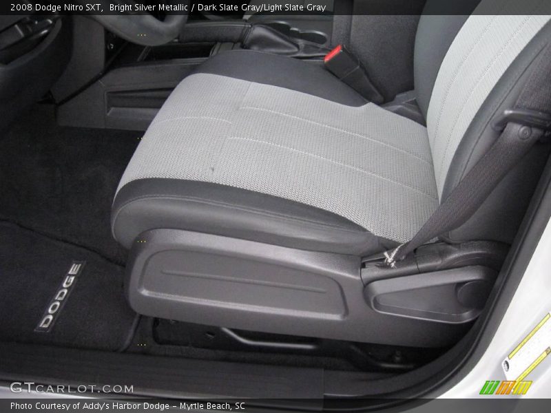 Bright Silver Metallic / Dark Slate Gray/Light Slate Gray 2008 Dodge Nitro SXT