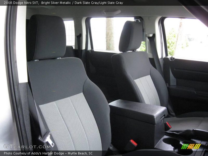 Bright Silver Metallic / Dark Slate Gray/Light Slate Gray 2008 Dodge Nitro SXT