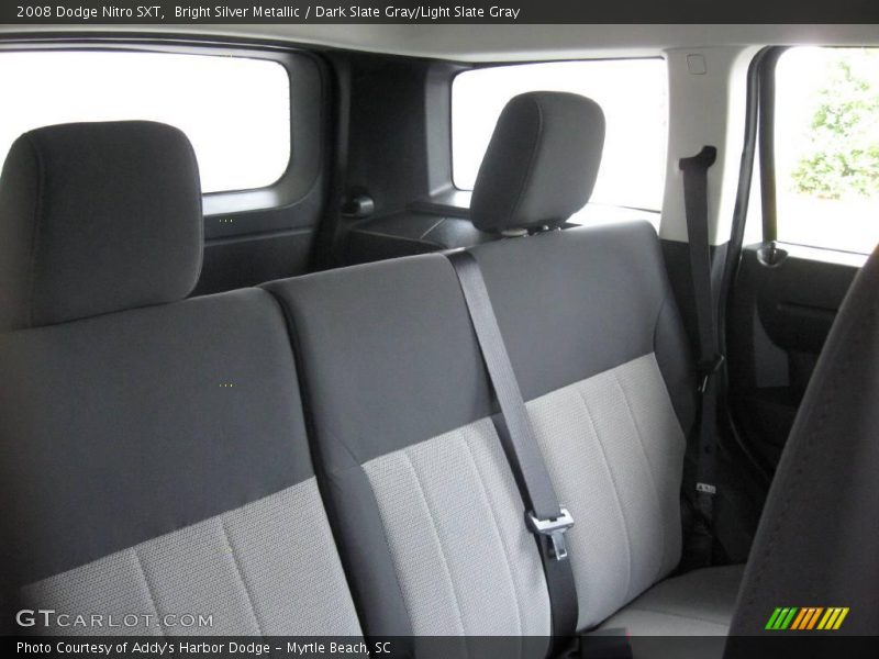Bright Silver Metallic / Dark Slate Gray/Light Slate Gray 2008 Dodge Nitro SXT