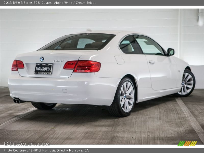 Alpine White / Cream Beige 2013 BMW 3 Series 328i Coupe