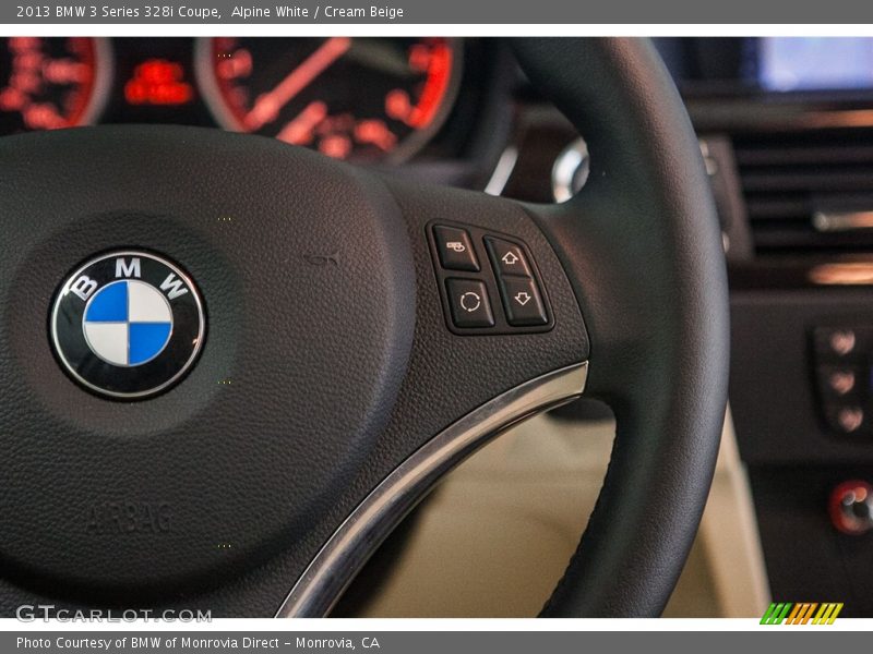 Alpine White / Cream Beige 2013 BMW 3 Series 328i Coupe