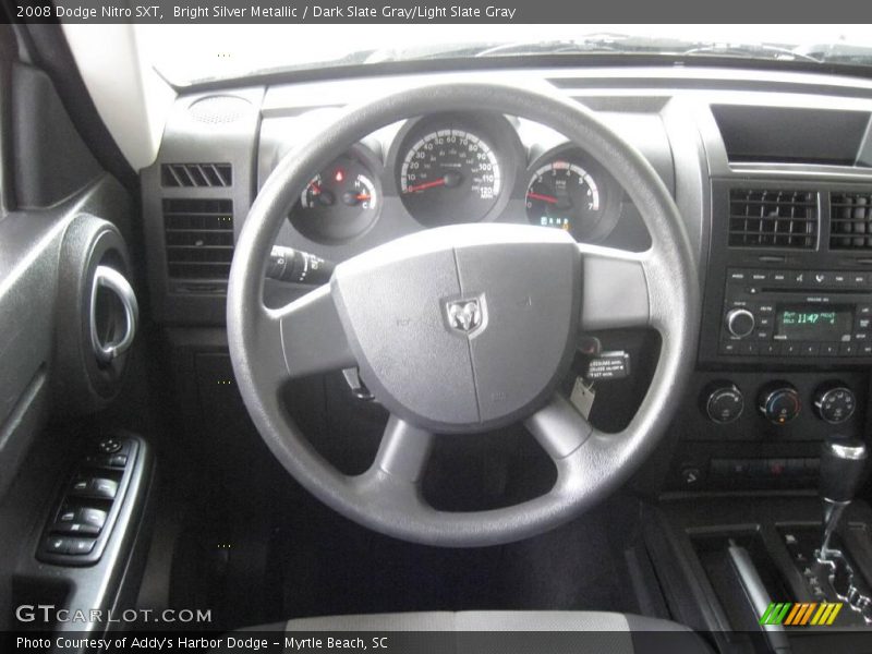 Bright Silver Metallic / Dark Slate Gray/Light Slate Gray 2008 Dodge Nitro SXT
