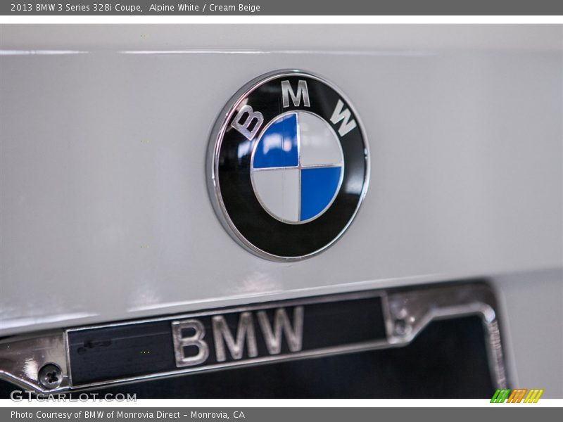 Alpine White / Cream Beige 2013 BMW 3 Series 328i Coupe