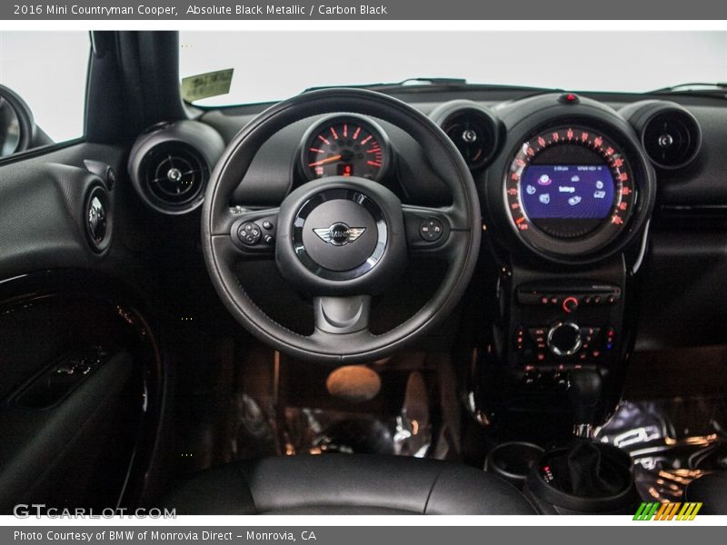 Absolute Black Metallic / Carbon Black 2016 Mini Countryman Cooper