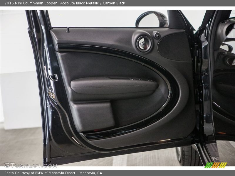 Absolute Black Metallic / Carbon Black 2016 Mini Countryman Cooper