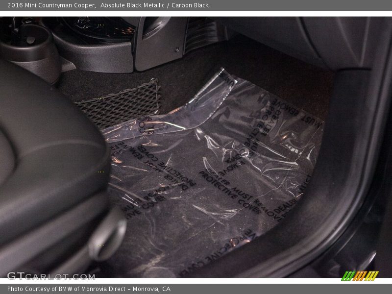 Absolute Black Metallic / Carbon Black 2016 Mini Countryman Cooper
