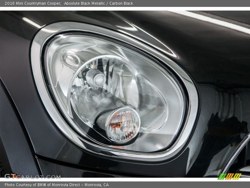 Absolute Black Metallic / Carbon Black 2016 Mini Countryman Cooper