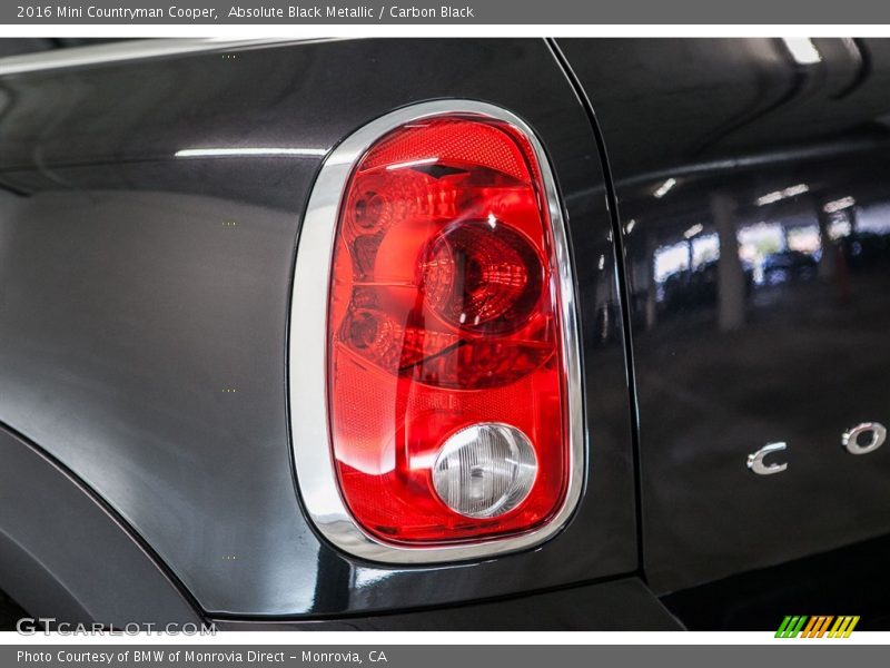 Absolute Black Metallic / Carbon Black 2016 Mini Countryman Cooper