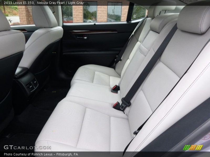 Nebula Gray Pearl / Light Gray 2013 Lexus ES 350
