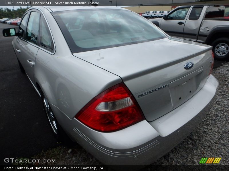 Silver Birch Metallic / Shale 2007 Ford Five Hundred SEL