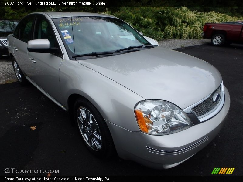 Silver Birch Metallic / Shale 2007 Ford Five Hundred SEL