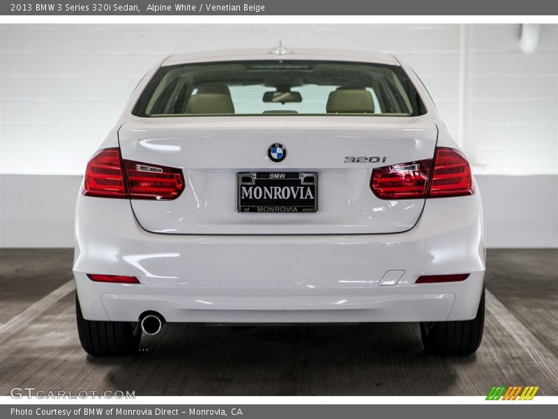 Alpine White / Venetian Beige 2013 BMW 3 Series 320i Sedan