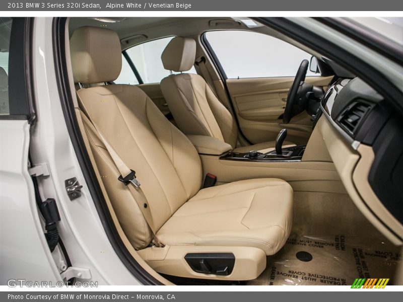 Alpine White / Venetian Beige 2013 BMW 3 Series 320i Sedan