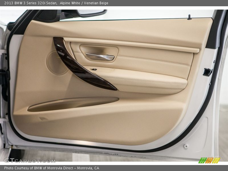 Alpine White / Venetian Beige 2013 BMW 3 Series 320i Sedan