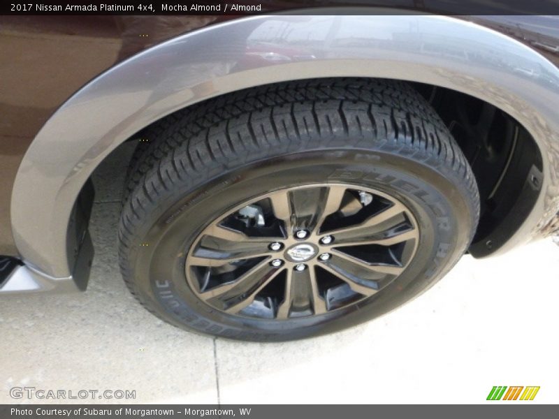 Mocha Almond / Almond 2017 Nissan Armada Platinum 4x4