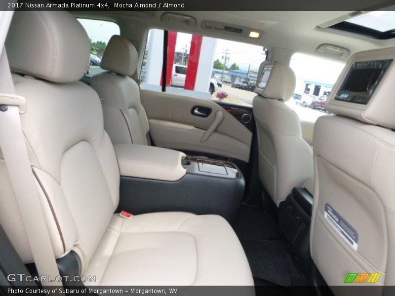 Rear Seat of 2017 Armada Platinum 4x4