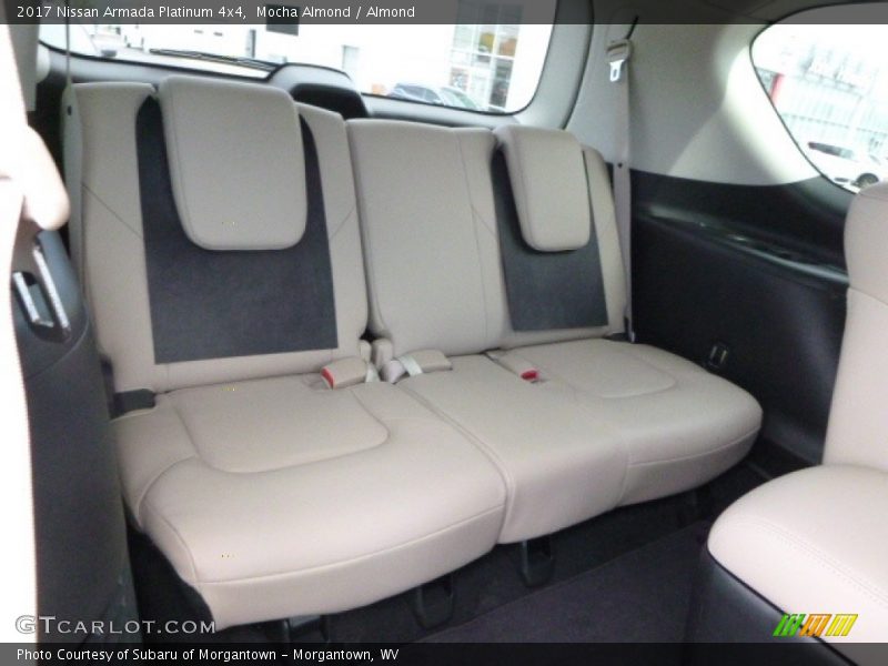 Rear Seat of 2017 Armada Platinum 4x4