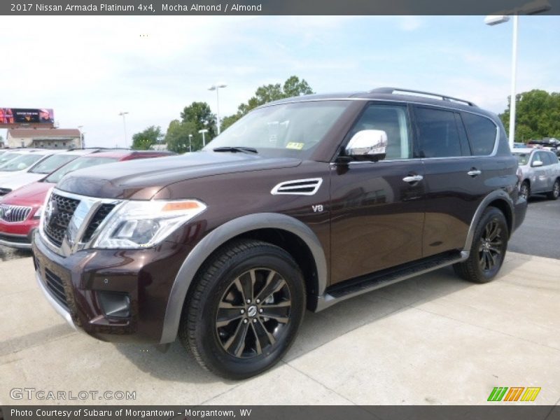 Front 3/4 View of 2017 Armada Platinum 4x4