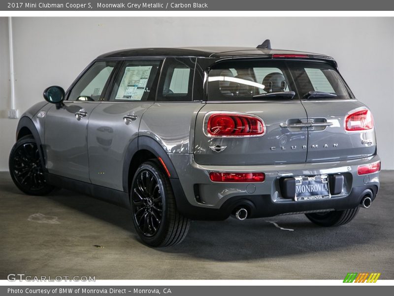 Moonwalk Grey Metallic / Carbon Black 2017 Mini Clubman Cooper S