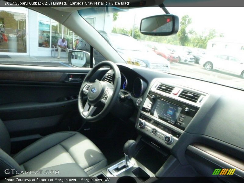 Carbide Gray Metallic / Slate Black 2017 Subaru Outback 2.5i Limited