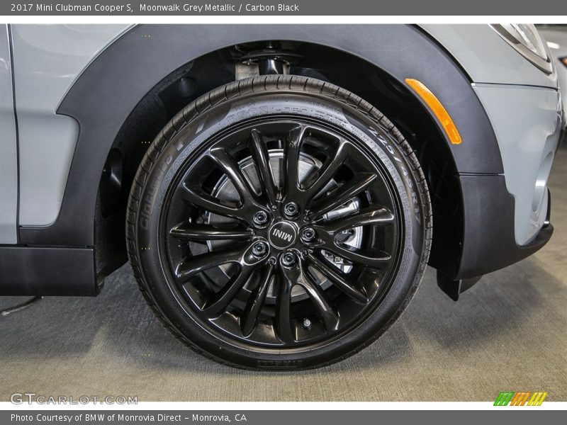 Moonwalk Grey Metallic / Carbon Black 2017 Mini Clubman Cooper S